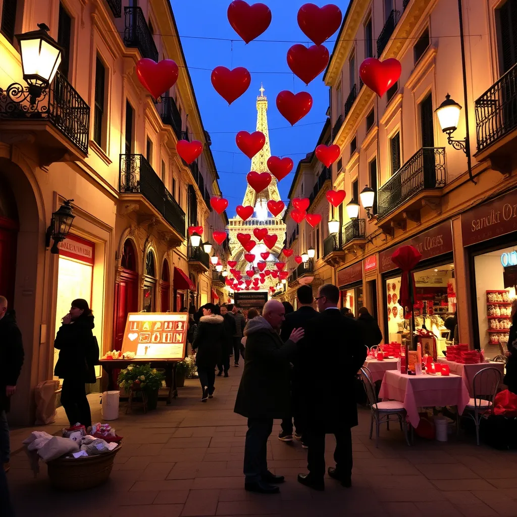 foto de un paisaje que simboliza el dia de San Valentin