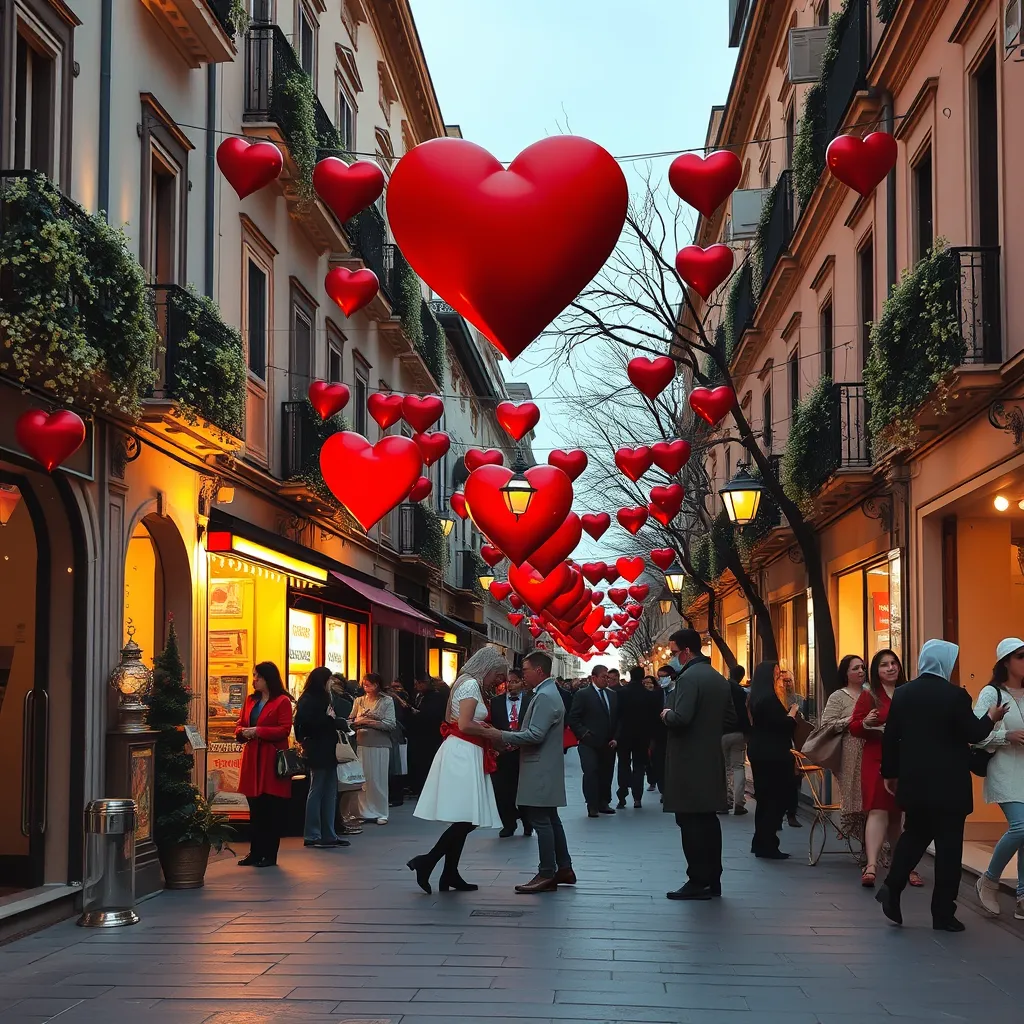 foto de un paisaje que simboliza el dia de San Valentin